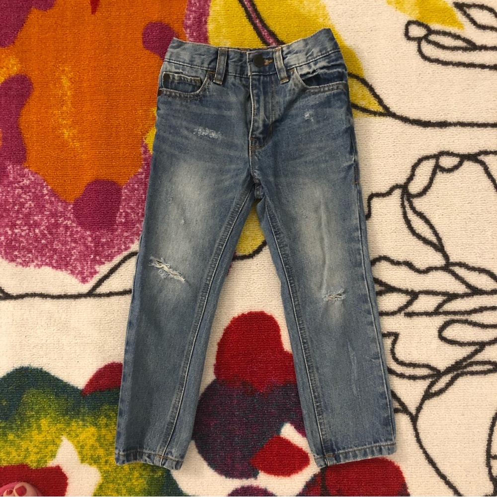 Jake Austin distressed jeans